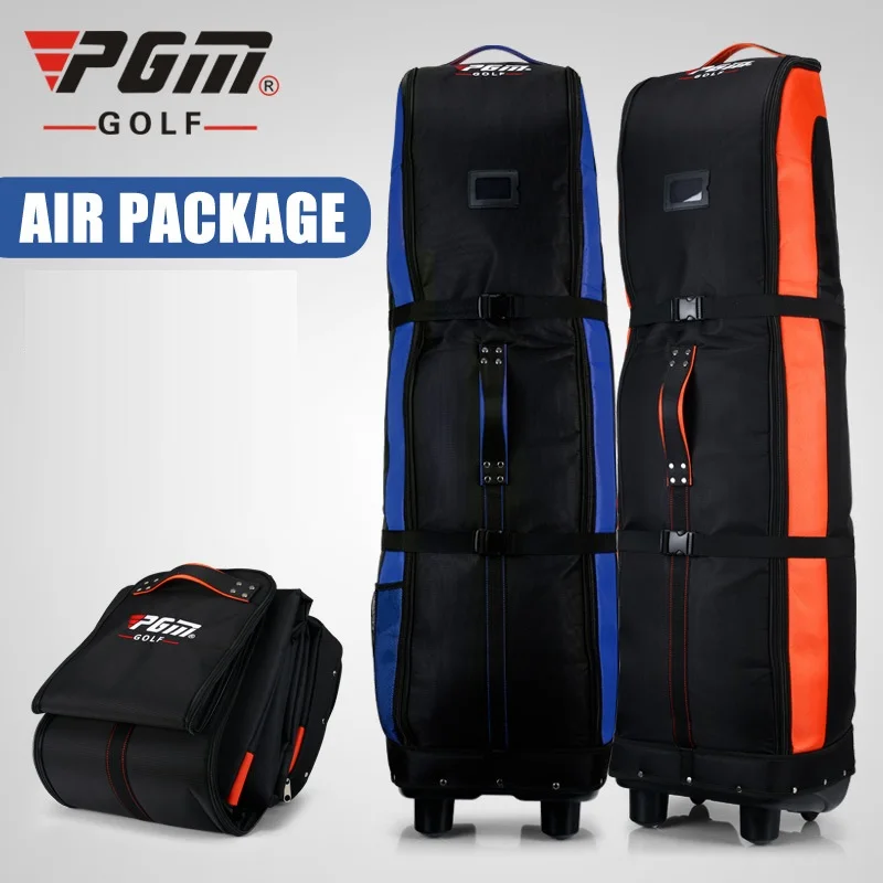 PGM складная сумка для гольфа Толстая с нижним шасси и колесами большая емкость