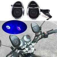 waterproof bluetooth motorbike stereo led speakers audio system usb fm radio