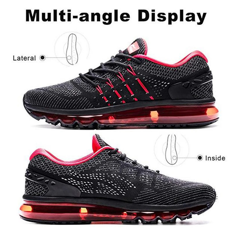 ONEMIX 2021 Мужская обувь для бега крутой светильник спортивная мужчин дышащие