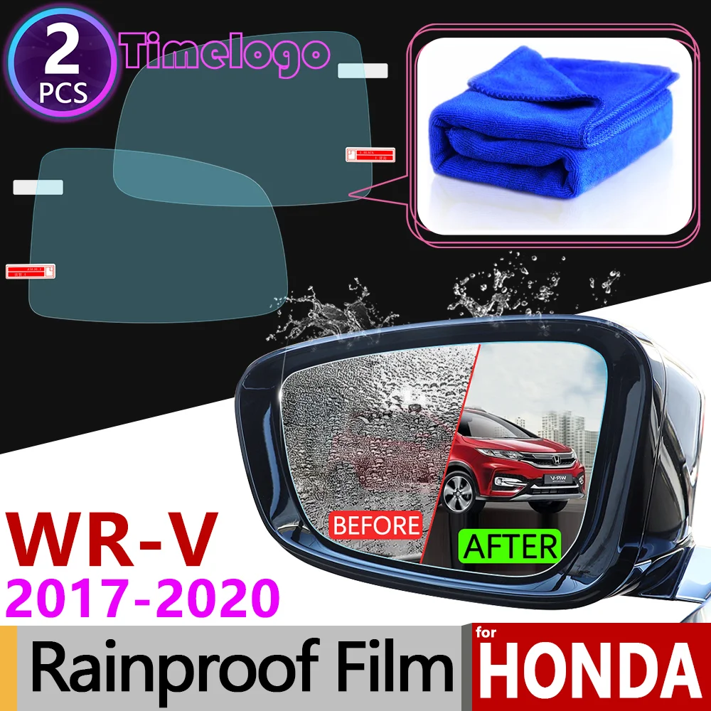 Полная крышка Анти водонепроницаемая пленка для Honda WR V 2017 2018 2019 2020 зеркало