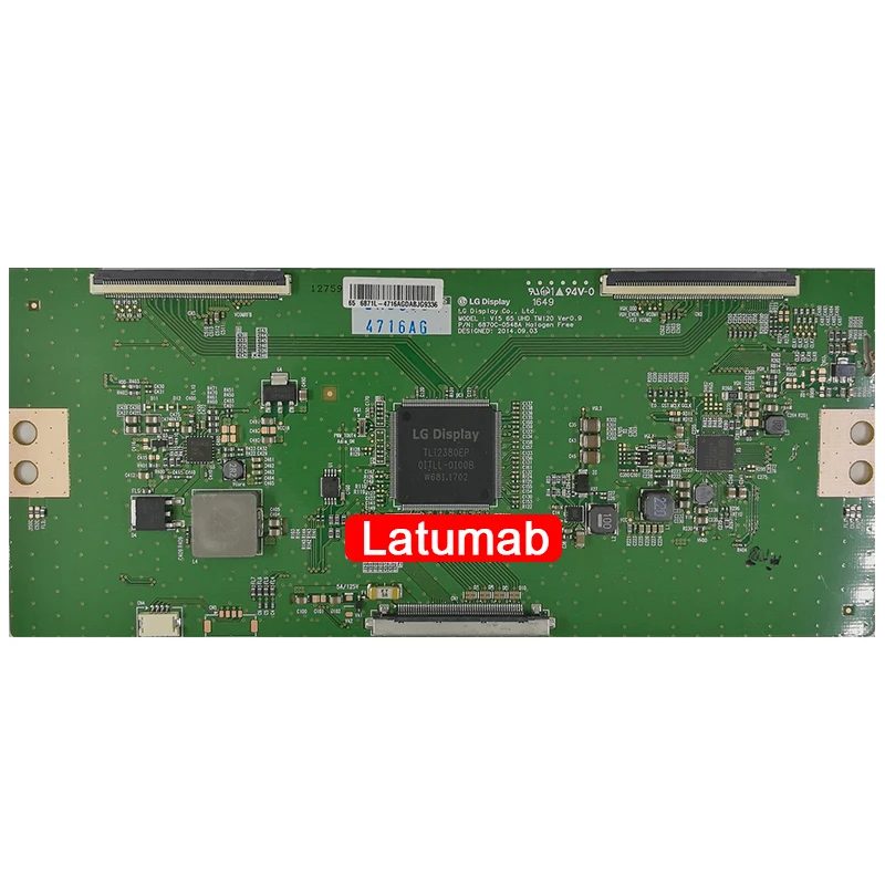 Оригинальная T Con плата Latumab для 6870C 0548A контроллера TCON Логическая LG V15 65 UHD apollo15