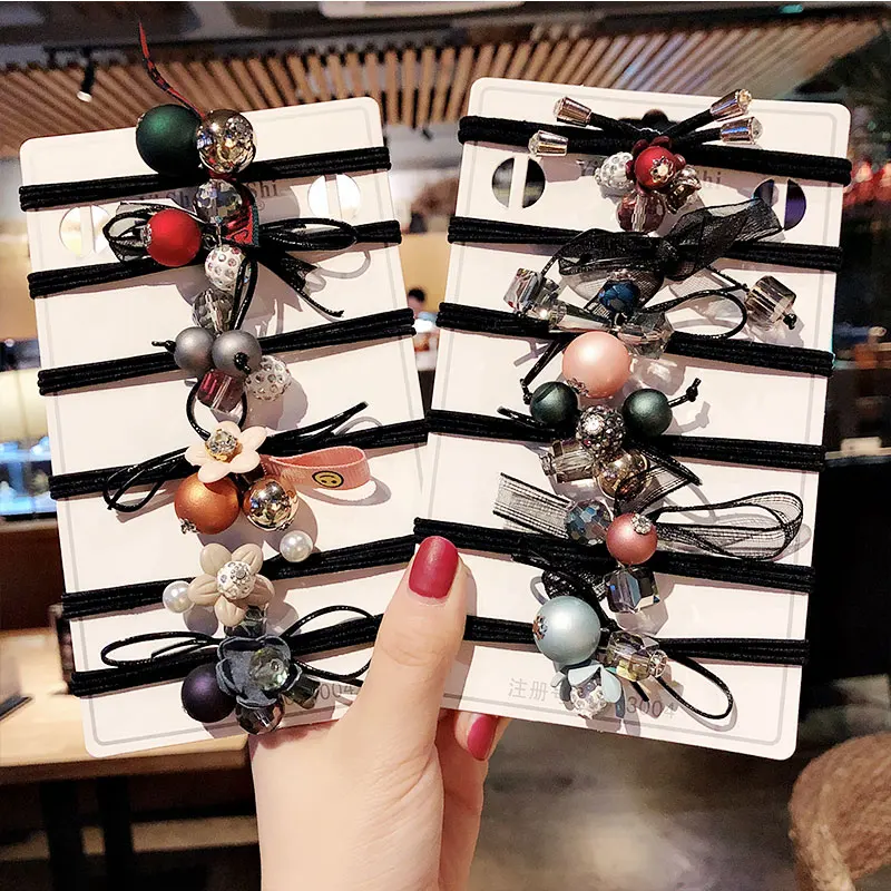 Набор резинок для волос женщин 6 шт./компл. |