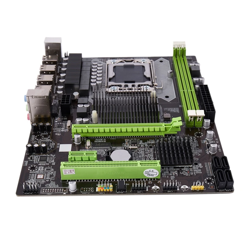 X58PRO LGA1356 материнская плата DDR3 1066/133 Гц ECC RAM USB3.0 SATA2.0 для Core I7/Xeon 1356 сервер |