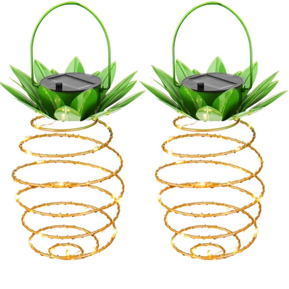 СВЕТОДИОДНАЯ Гирлянда в форме ананаса на солнечной батарее водонепроницаемый
