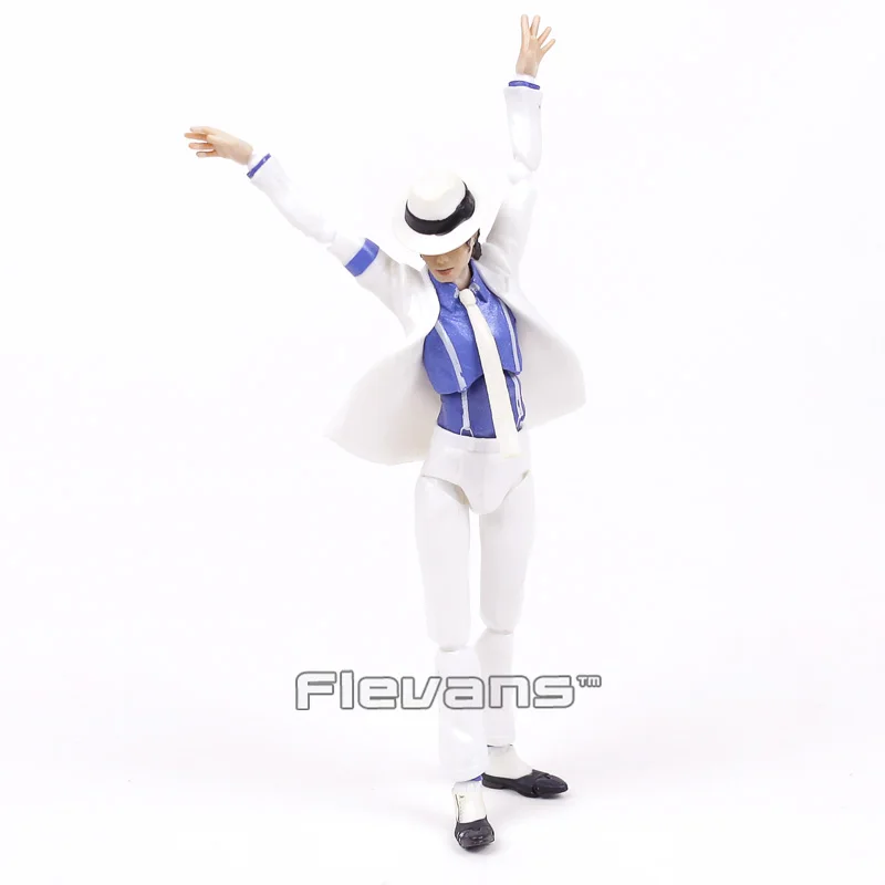 

King of Pop MJ Smooth Criminal Moonwalk PVC Action Figure Movable Colelction Model Toy