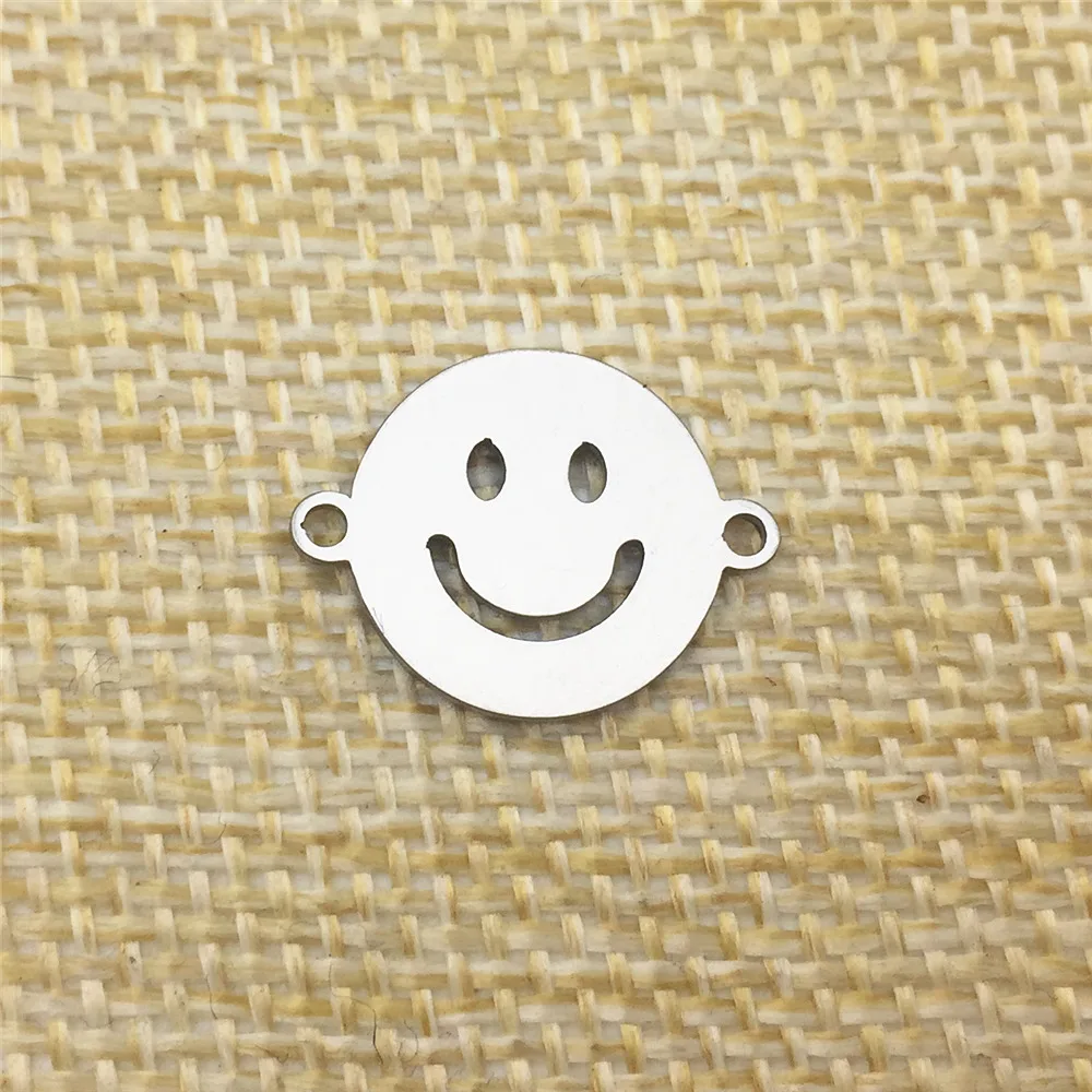 Смайлик очаровательная деталь 10 шт. сделай сам смайлик браслет ювелирные