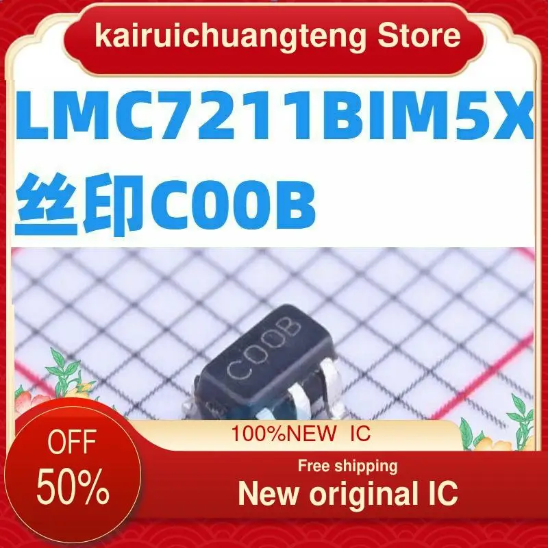 

(1 шт.) LMC7211BIM5X SOT23-5 C00B nuevo original