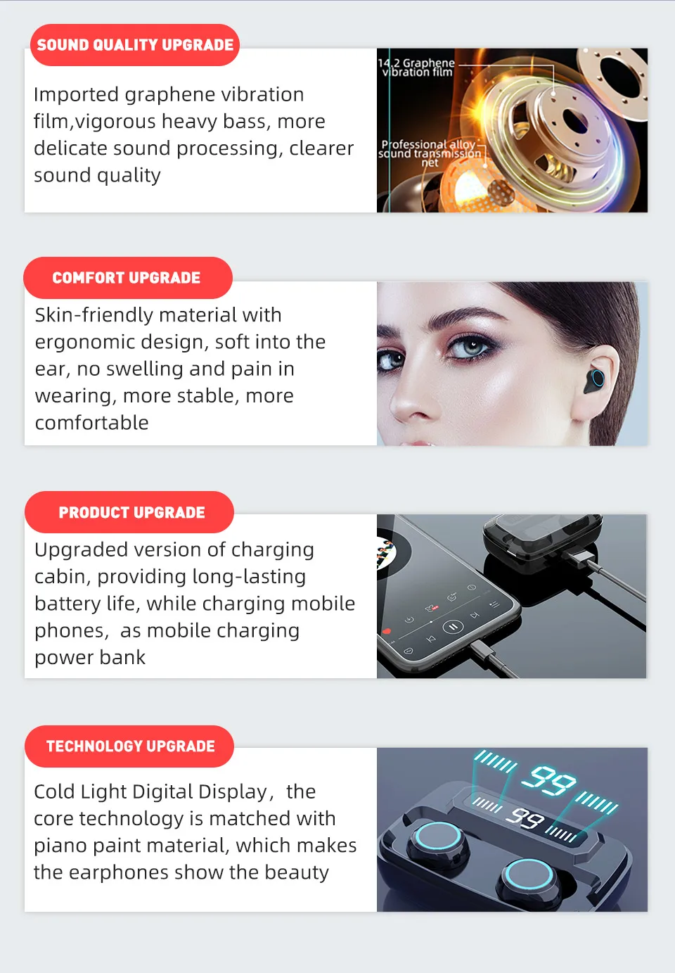 Новые наушники M11 TWS Bluetooth 5,0 стерео объемные беспроводные Bluetooth наушники спортивные беспроводные гарнитуры с зарядным устройством