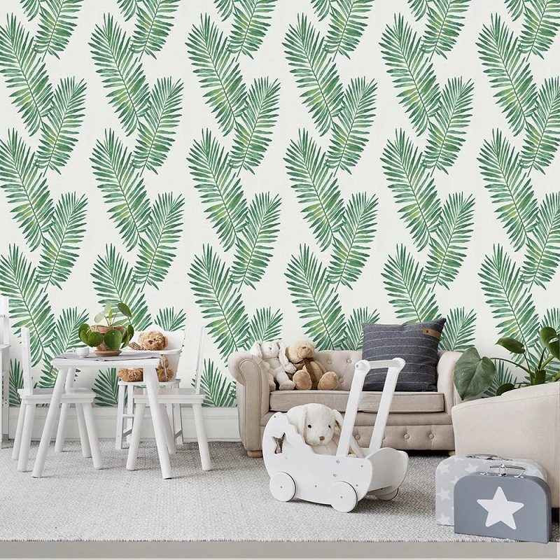 

Pastoral Style Natural Series Waterproof Self-Adhesive PVC Wallpaper Gift Packaging Dormitory Background Wall Decoration Sticker