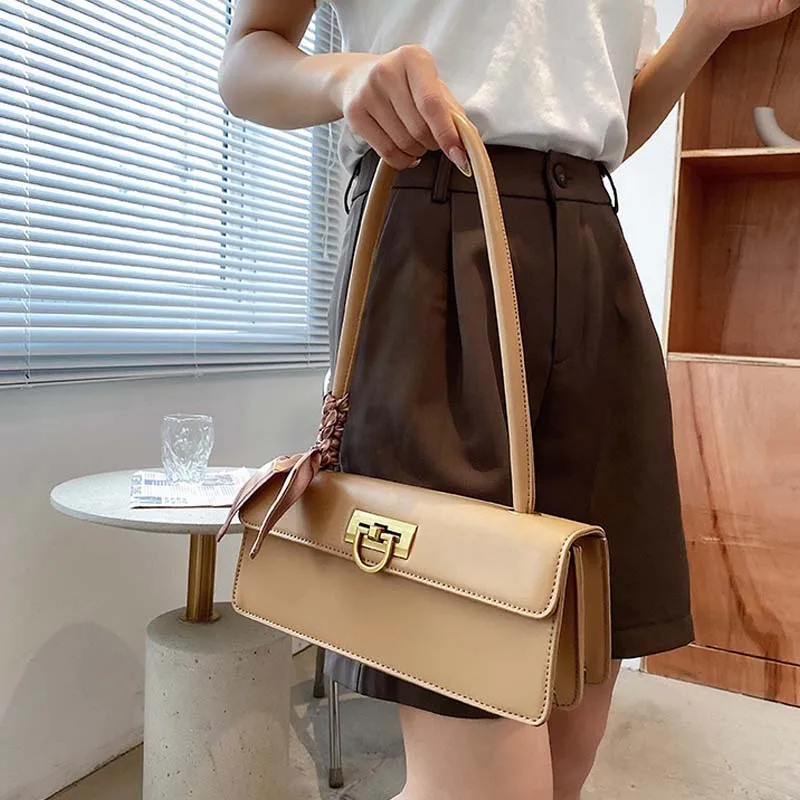 

Hot Sell Bags With Metal Opening Crossbody Bags Women PU Leather Shoulder Messenger Bag For Girls Gift 2021 Party fashion items