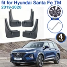 Брызговик 4 поколения для Hyundai Santa Fe TM, 2019  2020, 4x крыло брызговиков