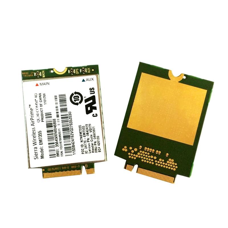 EM7355 LTE/EVDO/HSPA + 42 Мбит/с NGFF карта 4G модуль для lenovo Thinkpad T431S T440 T440S T440P T540P W540 X240 |