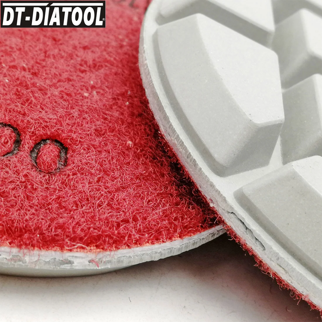 DT-DIATOOL 9 шт. диаметр 4 дюйма Алмазные бетонные полировальные колодки Толщина 10 мм 100