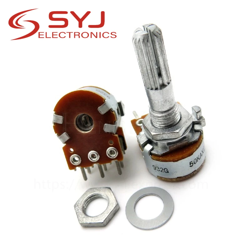 1 шт./лот рекламный японский для ALPS 16 Тип потенциометр двойной громкости A50K A100K 25