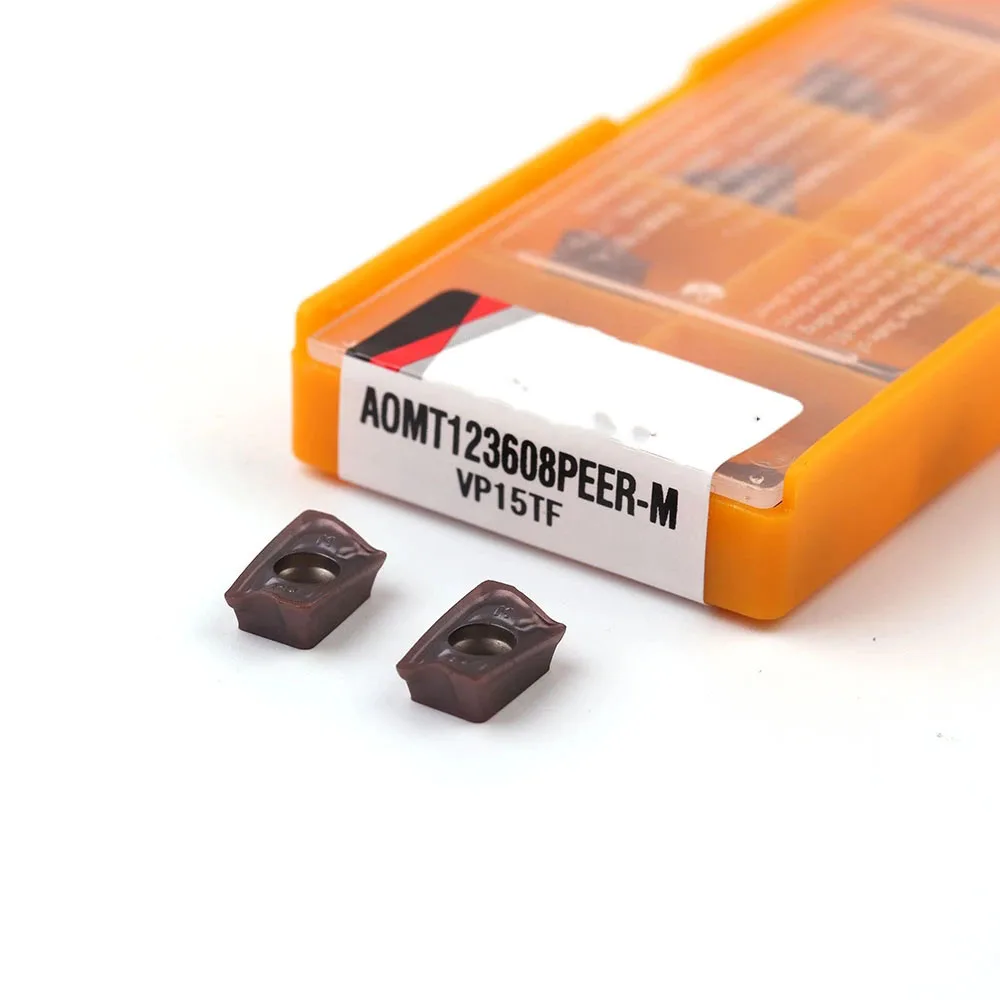 Твердосплавная вставка AOMT123608 одноранговая M VP15TF Высококачественная