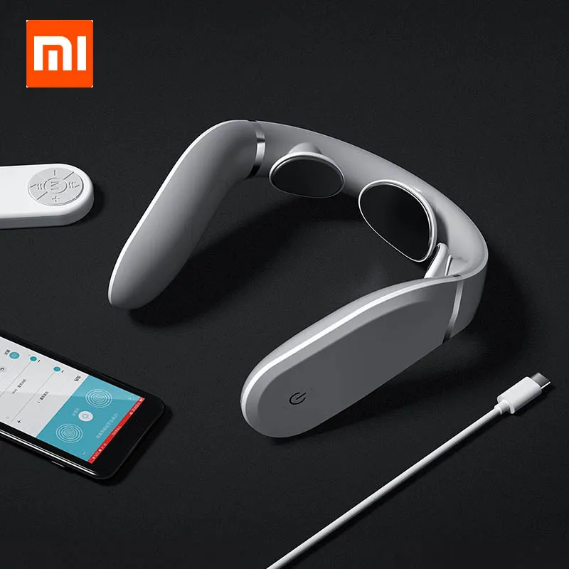 Массажер шейного отдела Xiaomi G2 TENS импульсный всего 190 г горячий компресс с двойным