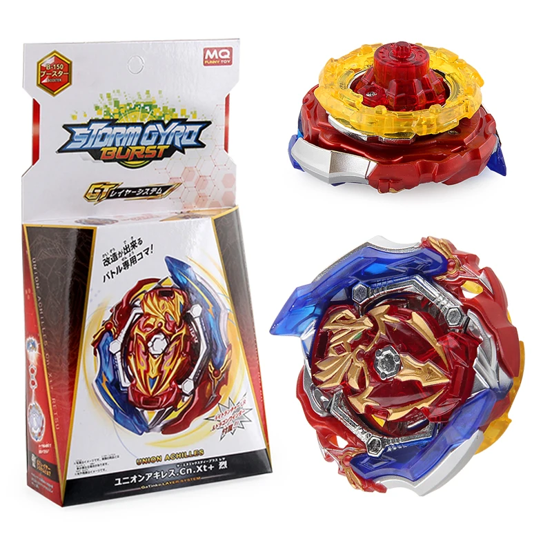 Beyblades 1837 4 B150 в сборе красный и синий металлический фьюжн оригинальный спиннинг