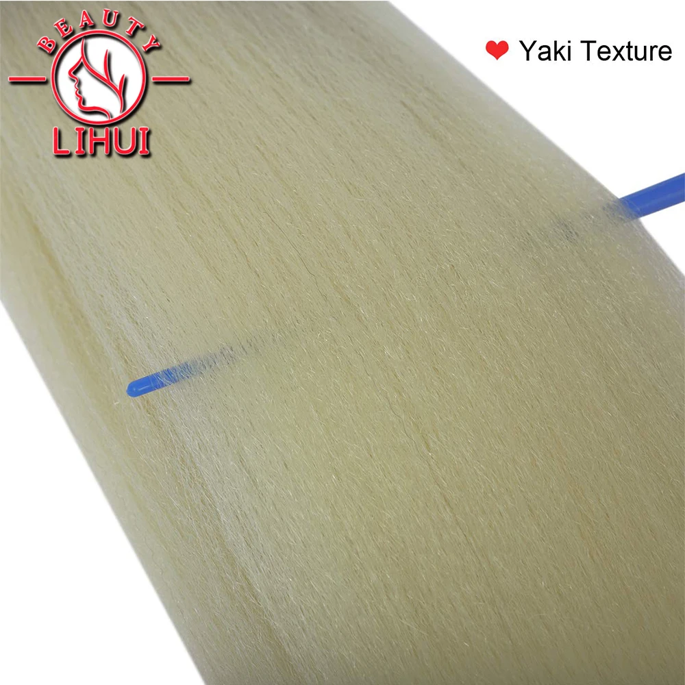 Synthetic Braiding Hair Extensions Easy Jumbo Braids 24Inch Yaki Straight Pre Stretched For Braid Hot Water 3 Packs - купить по