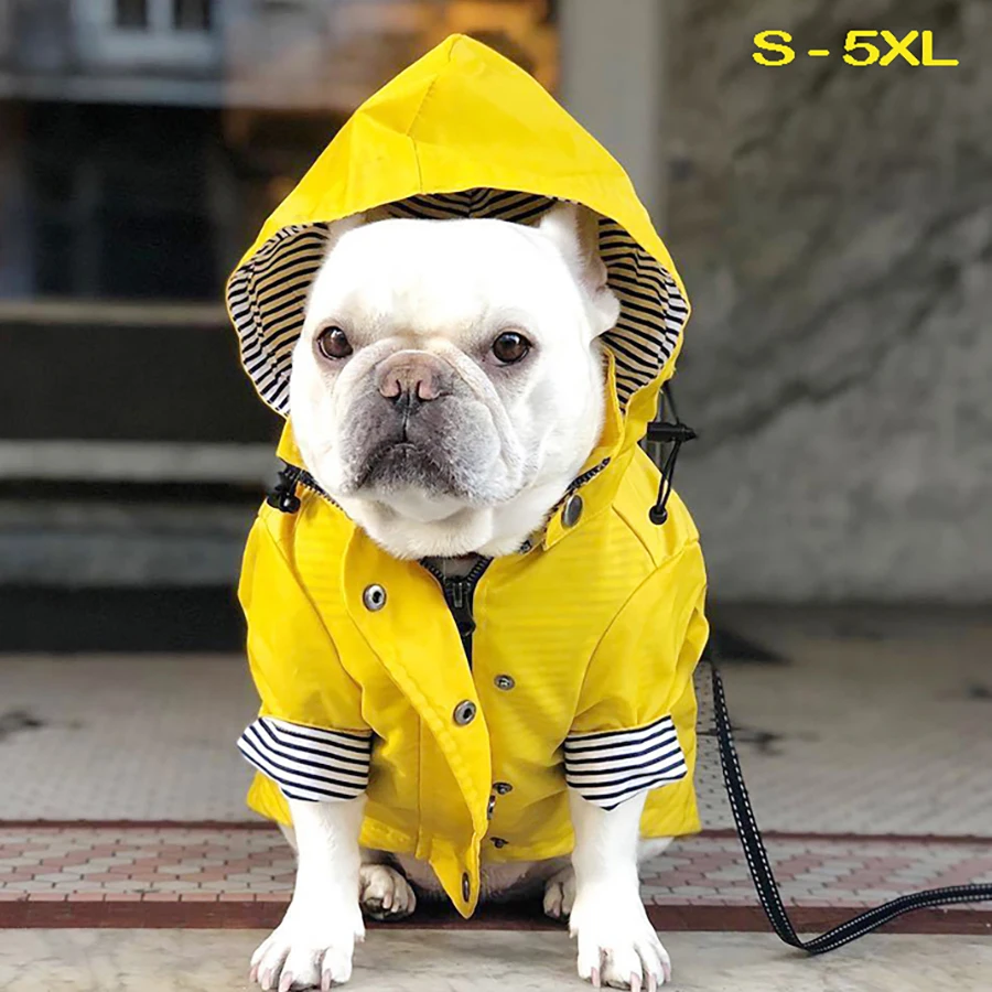 

Pet Dog Coat Waterproof Jacket for Small Medium Large Dogs Cats Pet Raincoat Dog Sport Hoodies Popa Perro Pet Fashion Clothes