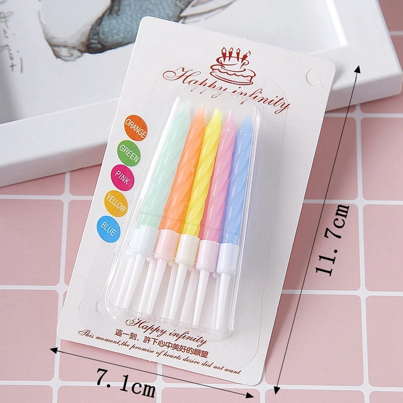 10 шт. топпер для свечей и тортов на день рождения | Дом сад