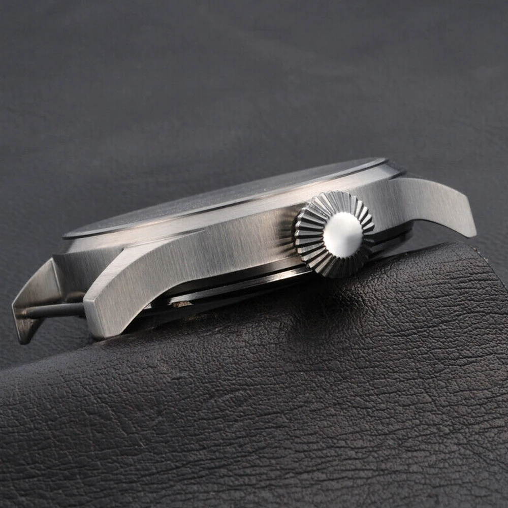 Сапфировое стекло corgдругие 43 мм матовый чехол из нержавеющей стали подходит для