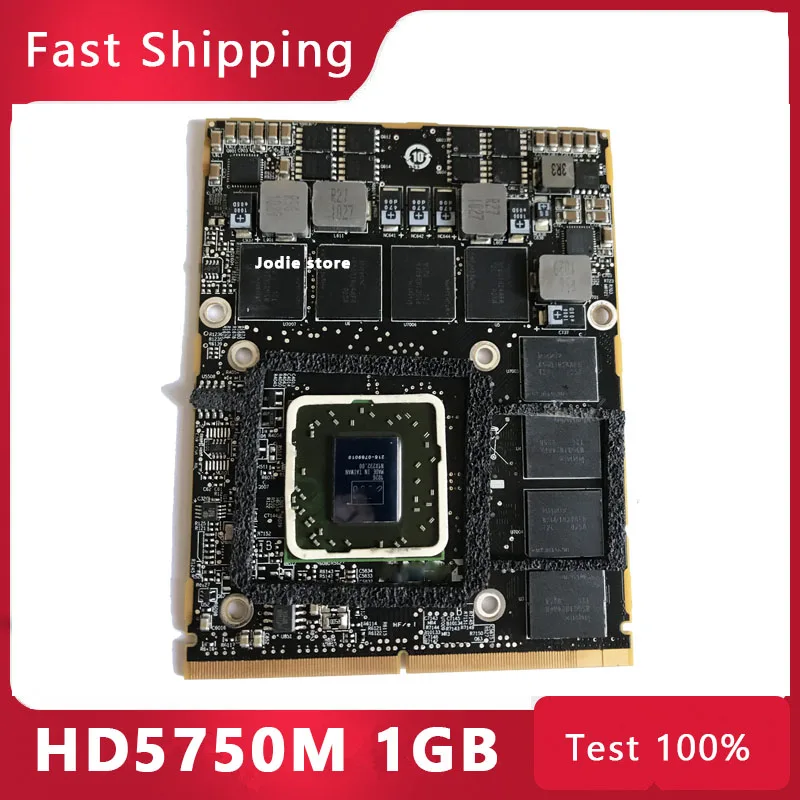 Оригинальная видеокарта HD5750 HD5750M DDR5 1 ГБ 216-0769023 для ноутбука IMac 27 дюймов 2010 A1312 полностью протестирована