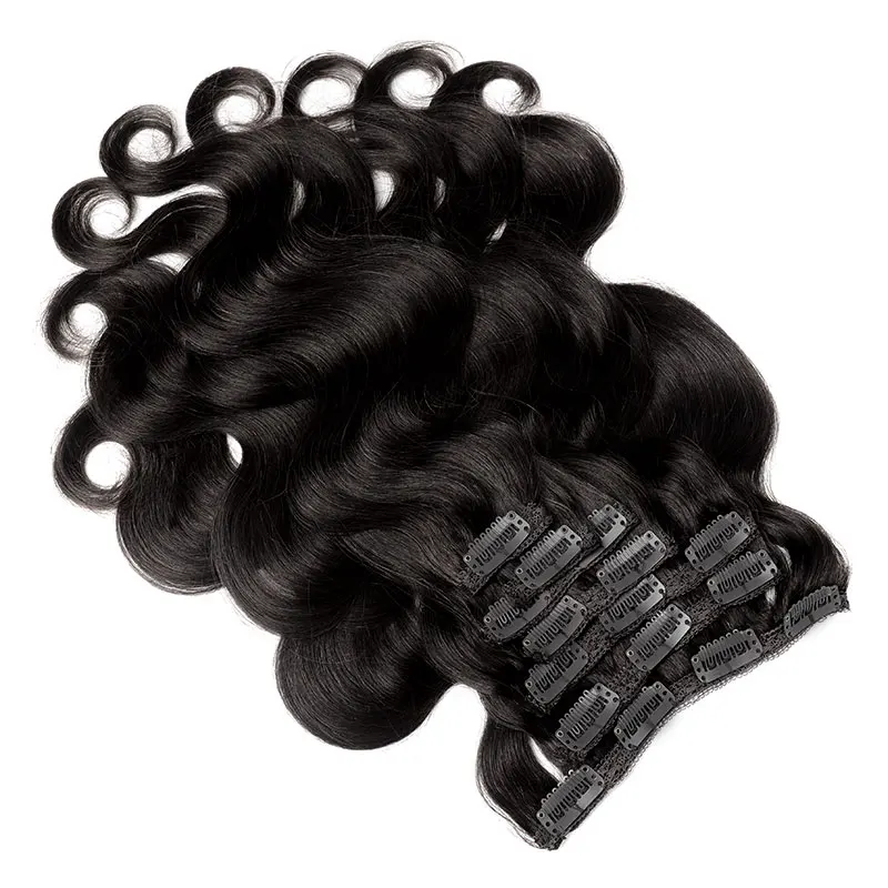 200 г человеческие волосы для наращивания на всю голову бразильские Remy 100%
