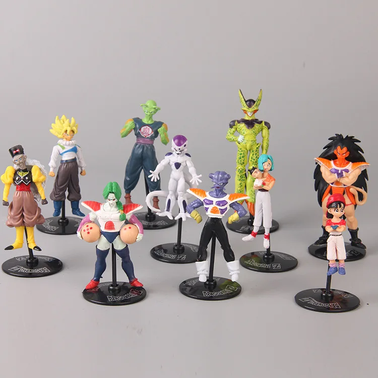 

Bandai, 10 шт., модель «Драконий жемчуг», ручная работа, Абердин, черная база, солнце, Wukong Felisa Bick, игрушка, декоративная кукла