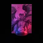 Сенсорный двухцветный светильник Haikyuu Kotaro Bokuto с японским Аниме Манга цветной двухцветный светодиодный светильник Двухцветный 3D светильник для детей