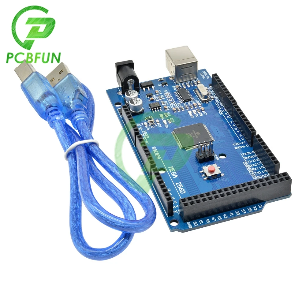 1 набор совместим Atmega2560-16AU CH340 CH340G ATMEGA 2560 R3 доска для рисования 5V Mega2560 + зарядка
