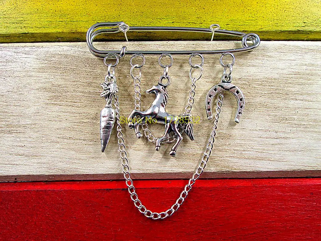 Горячая Распродажа брошь в виде лошади Килт pin Броши (50 мм)|Броши| |