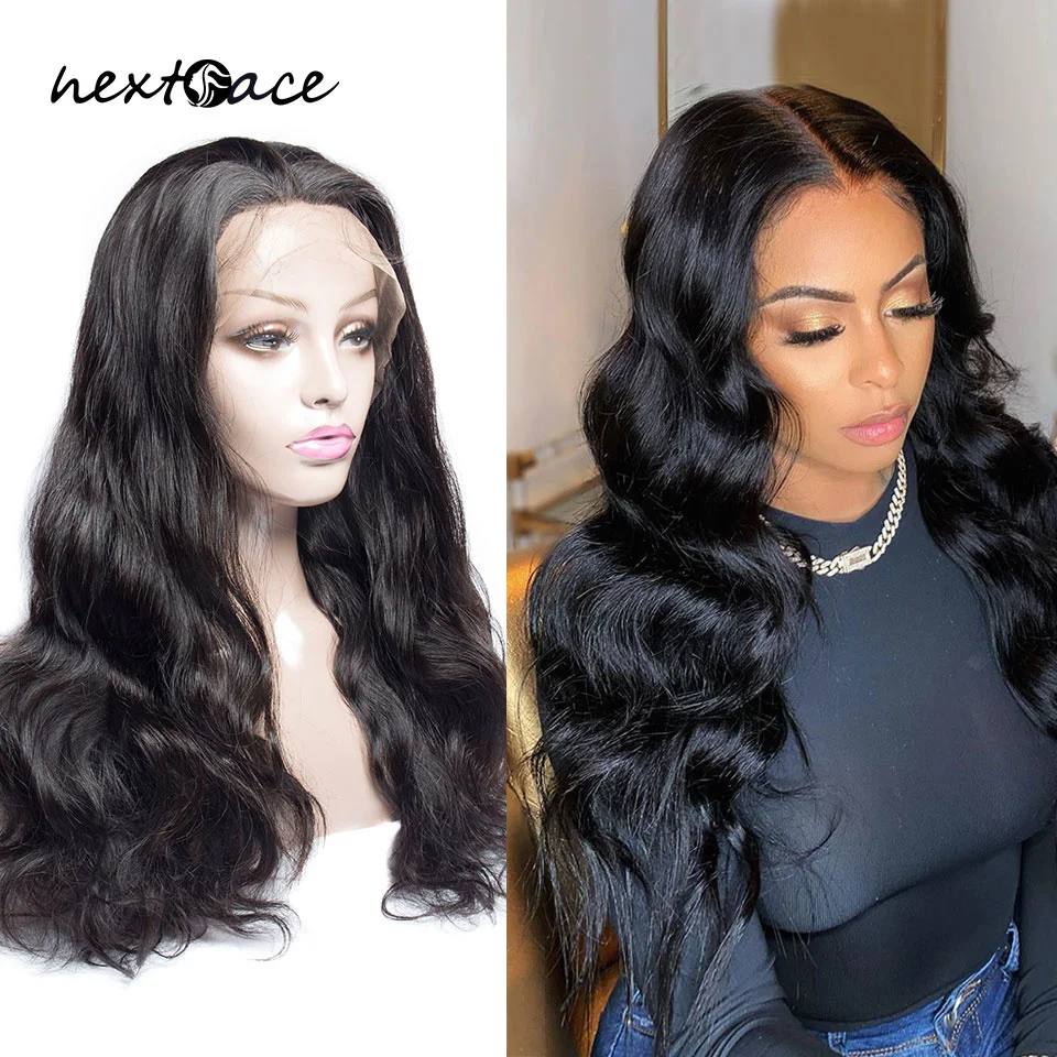 

Бразильский парик из натуральных человеческих волос, 20 дюймов, 13X6