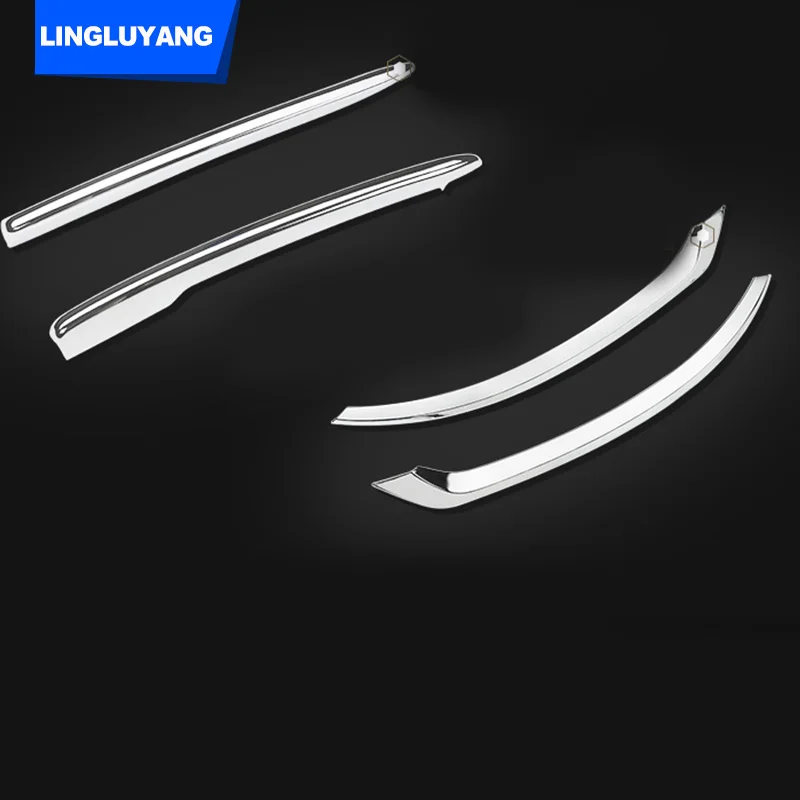 For volvo XC90 2015-2019 ABS Chrome Front fog lamp decoration Rear Cover Sticker Exterior Car stickers | Автомобили и мотоциклы