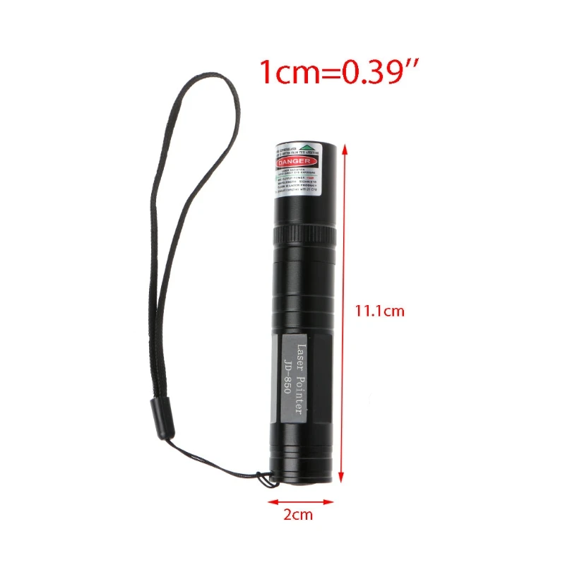 

Professional Green Light Laser Pointer Pen 5mW 532nm Burning Match Visible Beam