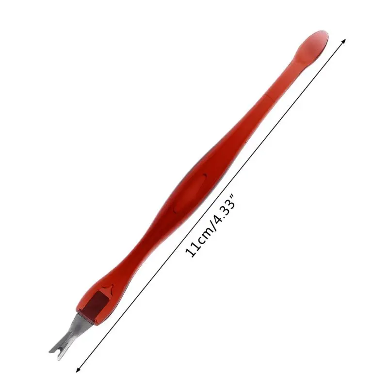 Инструменты для маникюра и педикюра практичный триммер удаления кутикулы вилка