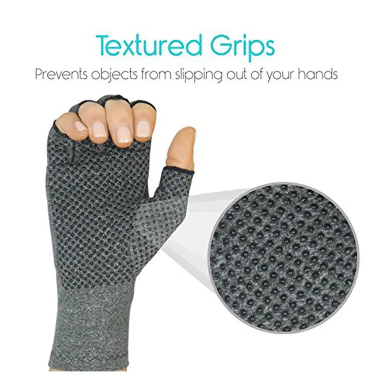 Здоровые компрессионные полуперчатки однотонные ранцы эластичные тоннельные