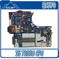 akemy for cpu i5 7200u ec570 mm a831 motherboard lenovo thinkpad e570 e570c notebook pc board 100 test ok