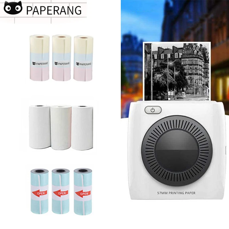 PAPERANG P2 карманный мини Портативный Bluetooth принтер Телефон фото Беспроводной HD