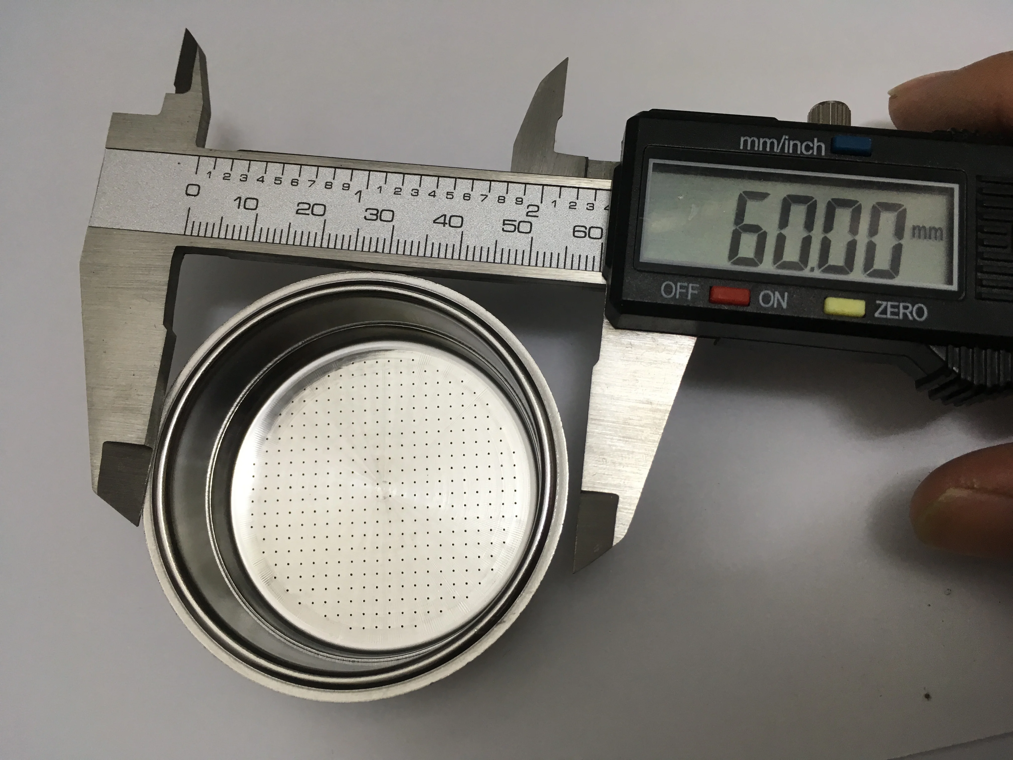 Корзина для кофе с двойным фильтром и 2 чашками 4 отверстия эспрессо выход 60 мм