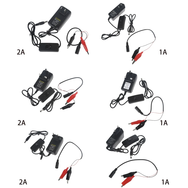 

5.5x2.5mm AC Converter Adapter with Switch DC 3V 1A Power Supply Replacement 2x 1.5V AAA AA C D Size Battery Eliminator