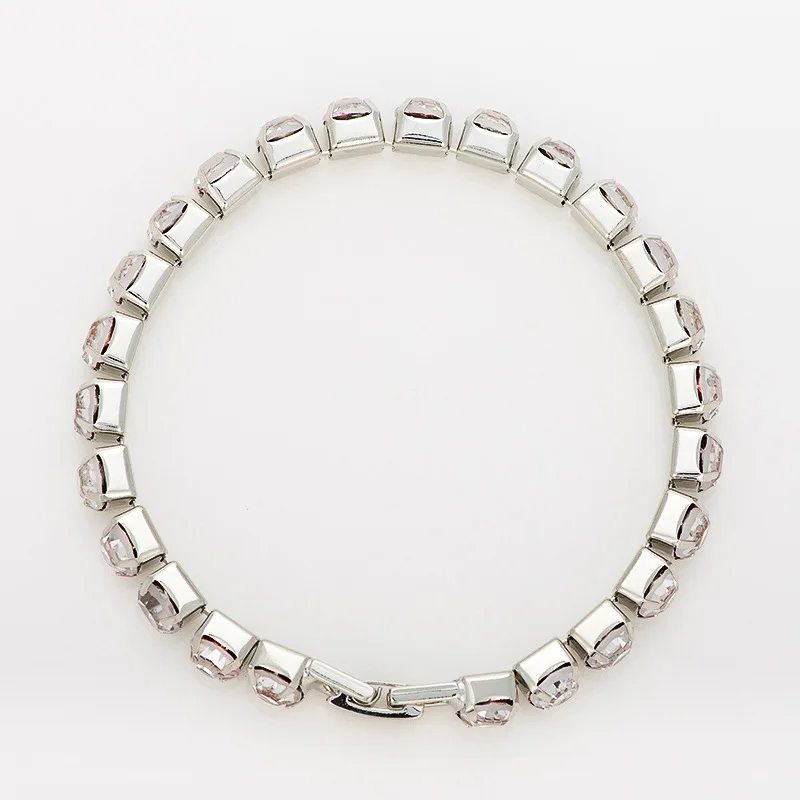 Прозрачный фианит в римском стиле Свадебные Браслеты &amp Браслеты-кольца хип-хоп