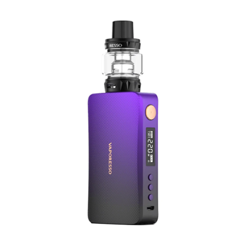Purple Gen Kit Обновленная версия! 220 Вт Vaporesso GEN TC комплект с 8 мл SKRR-S и GEN Mod VS Vaporesso Polar 220 Вт TC комплект электронной сигареты Vape - Цвет: Purple Gen Kit
