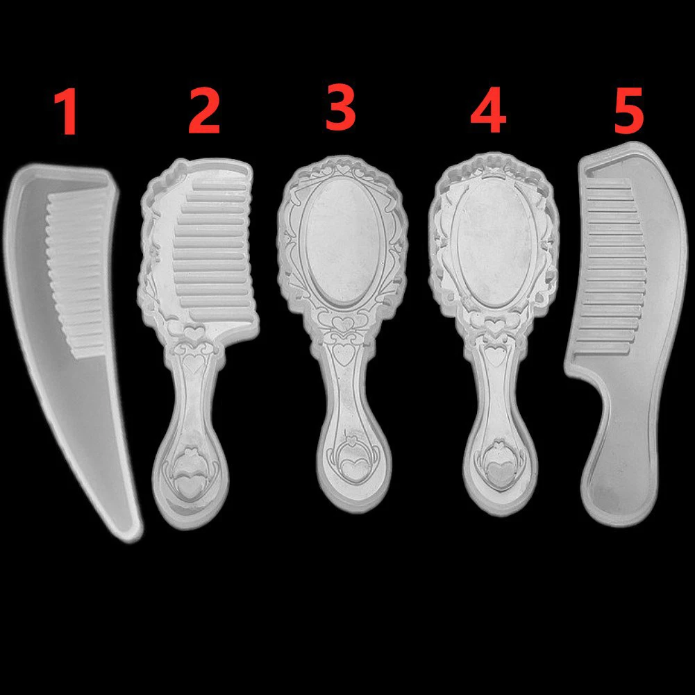 

Transparent Comb DIY Silicone Mold Jewelry Resin Casting Mould Jewelry Craft Making FS99