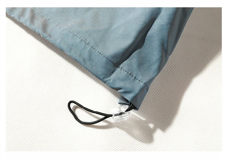 Куртка мужская в стиле хип-хоп меняющая цвет с капюшоном осень Мужское пальто |