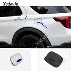 Для Ford Explorer U625 2019 2020 2021 автомобиля Стикеры посвятить тела Стиль Газатопливамасляный бак крышка Кепки Рамка светильника отделка Запчасти 1 шт.