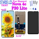 AAA + для Huawei P30 Lite, ЖК-дисплей, сенсорный экран, P30 Lite Nova 4E ЖК-экран MAR-LX1M MAR-LX2