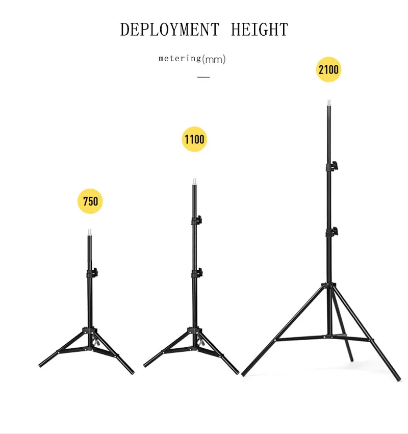 Фотографическое оборудование 1 7 м светильник стенд Рама складной портативный