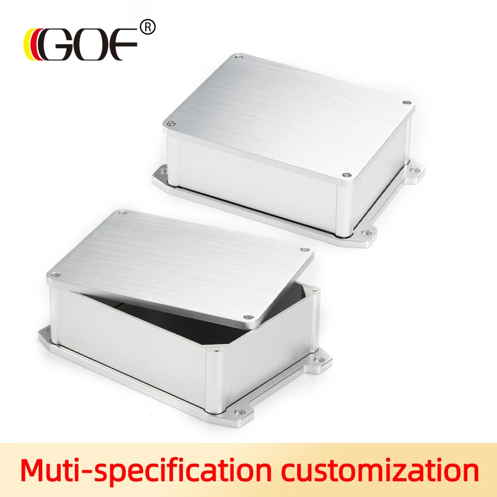 

Waterproof Junction Box Atlectric Mounting Hidden Concealed Socket Housing PCB Board Extruded Aluminium Enclosure L05 140*85MM