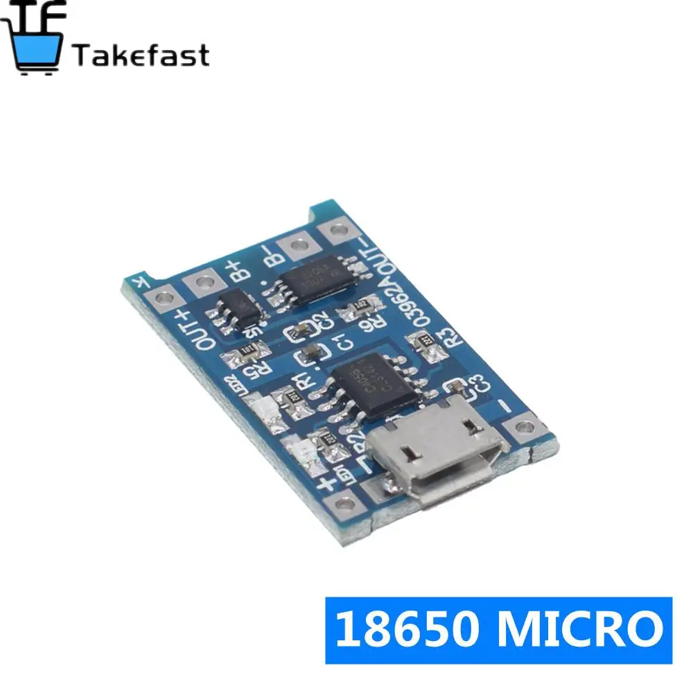 1 шт. 5 в а Micro USB 18650 type-c литиевая батарея зарядная плата модуль зарядного