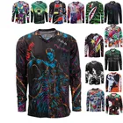 Профессиональный Горный горный велосипед Джерси с длинным рукавом для мужчин гоночный Мотокросс Джерси для эндуро MTB Велоспорт Джерси внедорожный мотоцикл спортивная одежда